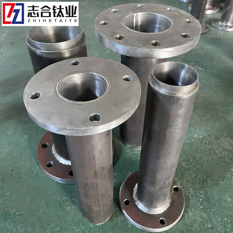 鈦鋼復合套筒 內襯鈦1.2厚 鈦層緊密貼合