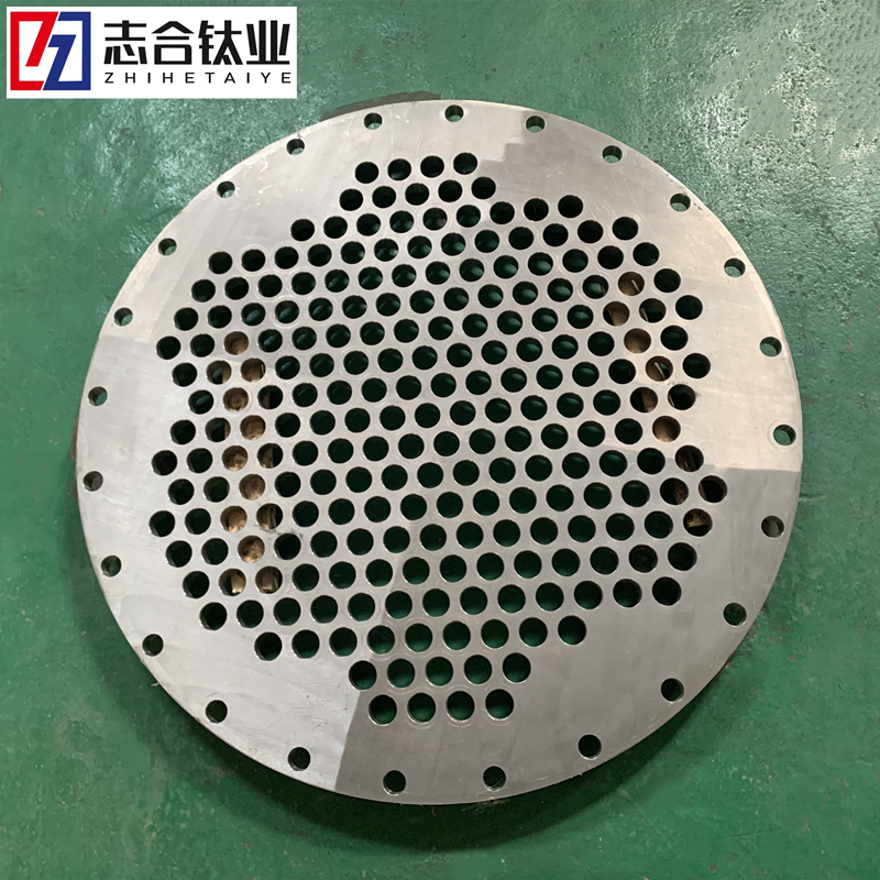 金屬爆炸復合管板 鈦+鋼  換熱器用