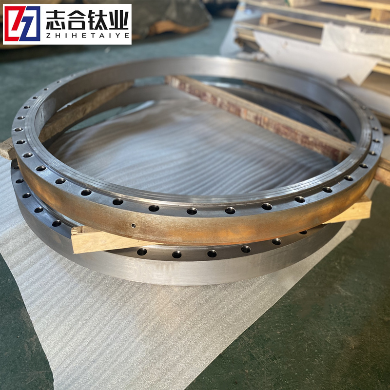 鈦鋼復合法蘭 鈦+鋼爆炸復合 按圖加工